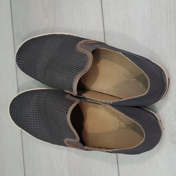 Olukai Womens Pehuea Loafer Slip On Sneakers Flats shoes sz 8 - Picture 6 of 14